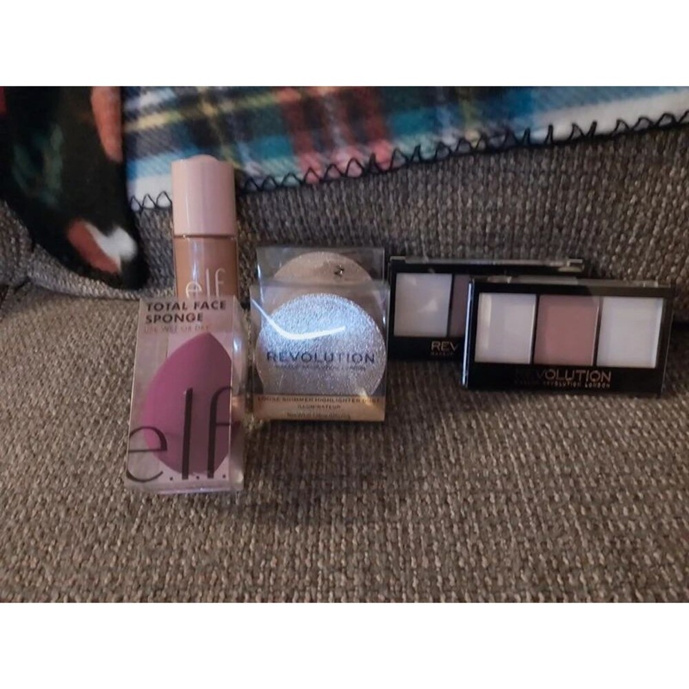 5-Piece Makeup Revolution & e.l.f. Glow Beauty Lot